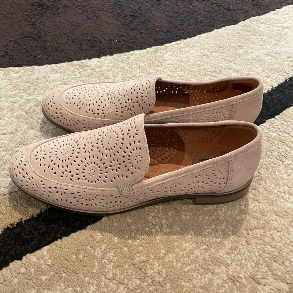 Clarks Women's Perforated Loafers
